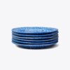 Spongeware-Canapé-Teller, 6er-Set Spongeware-Canapé-Teller, 6er-Set