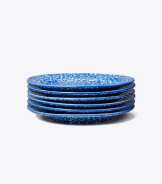 Spongeware-Canapé-Teller, 6er-Set Spongeware-Canapé-Teller, 6er-Set