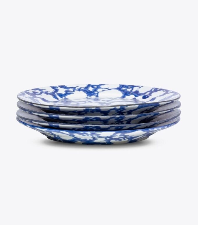 Spongeware-Salatteller, 4er-Set Spongeware-Salatteller, 4er-Set