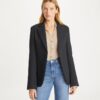 Strukturierter Crêpe-Blazer