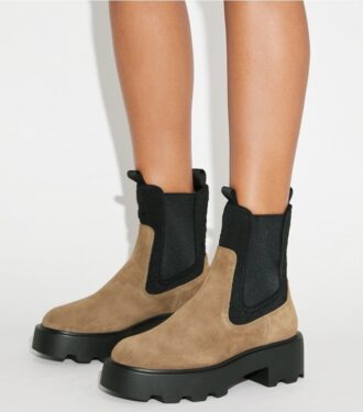 T Monogram Chelsea Lug Boot