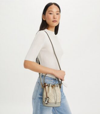 T Monogram Cloud Mini-Beuteltasche