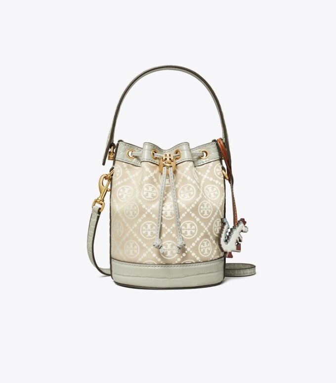 T Monogram Cloud Mini-Beuteltasche T Monogram Cloud Mini-Beuteltasche