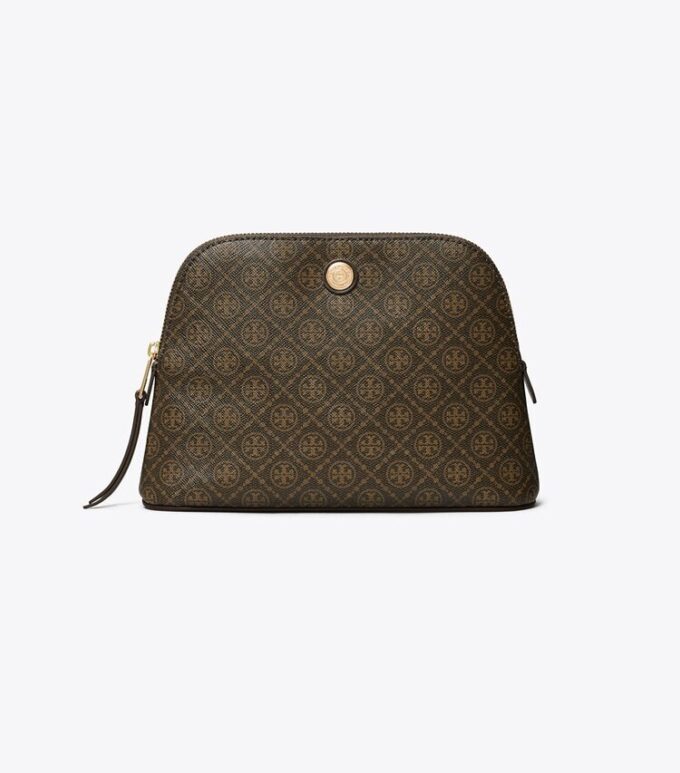 T Monogram Coated Canvas Dome Kosmetiktasche T Monogram Coated Canvas Dome Kosmetiktasche