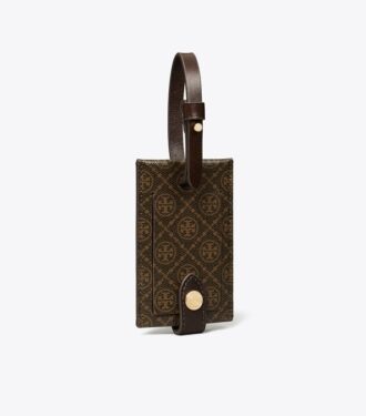 T Monogram Coated Canvas Gepäckanhänger