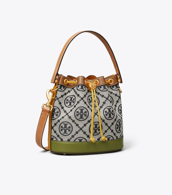 T Monogram Colorblock Bucket Bag T Monogram Colorblock Bucket Bag