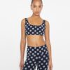 T Monogram Compression Scoop-Neck Bra T Monogram Compression Scoop-Neck Bra