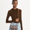 T Monogram Contrast Embossed Crossbody T Monogram Contrast Embossed Crossbody