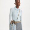 T Monogram Denim Mini-Beuteltasche T Monogram Denim Mini-Beuteltasche