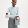 T Monogram Denim Mini-Beuteltasche T Monogram Denim Mini-Beuteltasche