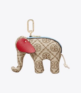 T Monogram Elephant Schlüsselanhänger