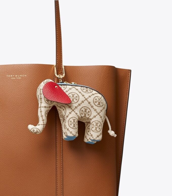 T Monogram Elephant Schlüsselanhänger T Monogram Elephant Schlüsselanhänger