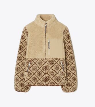 T Monogram Fleecejacke T Monogram Fleecejacke