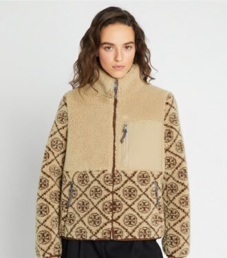 T Monogram Fleecejacke T Monogram Fleecejacke