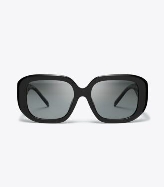T Monogram Geometric Sonnenbrille