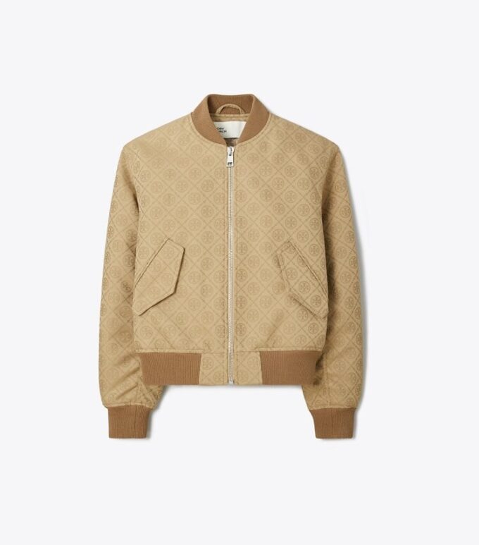 T Monogram Jacquard Bomberjacke T Monogram Jacquard Bomberjacke
