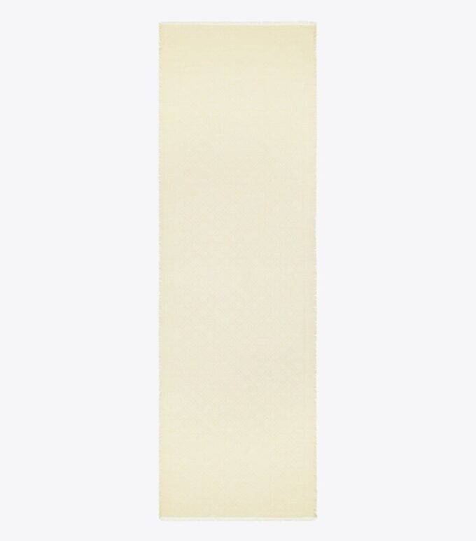 T Monogram Jacquard Oblong Schal T Monogram Jacquard Oblong Schal