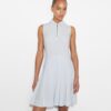 T Monogram Jacquard Plissee-Golfkleid T Monogram Jacquard Plissee-Golfkleid