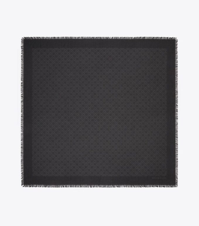 T Monogram Jacquard Traveler Schal T Monogram Jacquard Traveler Schal