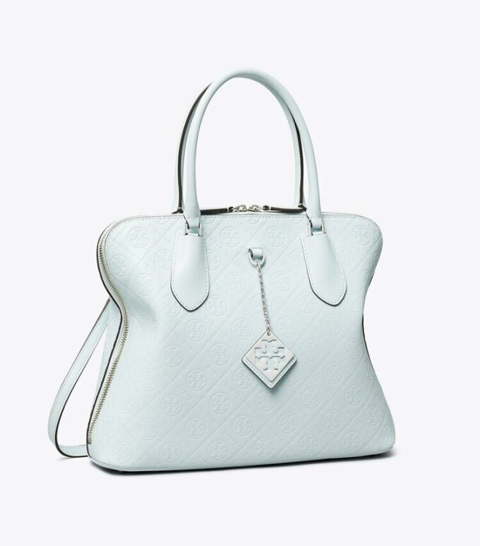 T Monogram Leder-Swing-Satchel T Monogram Leder-Swing-Satchel