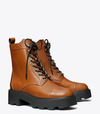 T Monogram Lug Boot