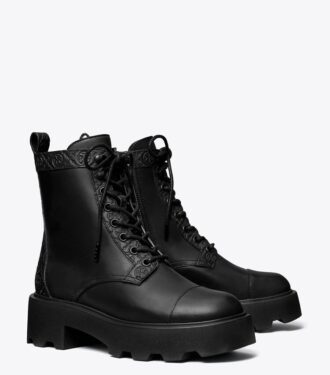 T Monogram Lug Boot
