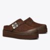 T Monogram Mellow Shearling Plateau-Pantolette T Monogram Mellow Shearling Plateau-Pantolette