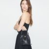 T Monogram Pebbled Mini Bucket Bag T Monogram Pebbled Mini Bucket Bag