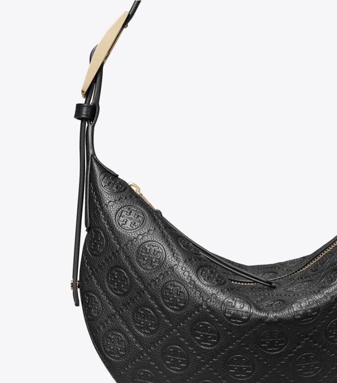 T Monogram Pebbled Small Balloon Bag T Monogram Pebbled Small Balloon Bag