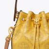 T Monogram Perforated Leather Mini Bucket Bag T Monogram Perforated Leather Mini Bucket Bag