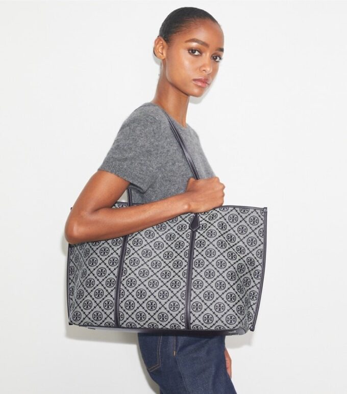 T Monogram Perry Tote T Monogram Perry Tote