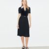 T Monogram Pointelle Plissee-Kleid T Monogram Pointelle Plissee-Kleid