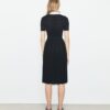 T Monogram Pointelle Plissee-Kleid T Monogram Pointelle Plissee-Kleid