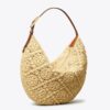 T Monogram Raffia Balloon Bag T Monogram Raffia Balloon Bag