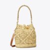 T Monogram Raffia Bucket Bag T Monogram Raffia Bucket Bag