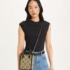 T Monogram Raffia Mini Tote T Monogram Raffia Mini Tote