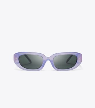 T Monogram Rectangle Sonnenbrille