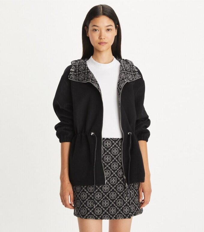 T Monogram Reversible Jacquard Anorak T Monogram Reversible Jacquard Anorak