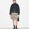 T Monogram Satin Puffer Jacket T Monogram Satin Puffer Jacket