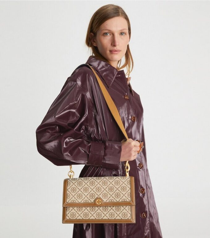 T Monogram Schultertasche T Monogram Schultertasche