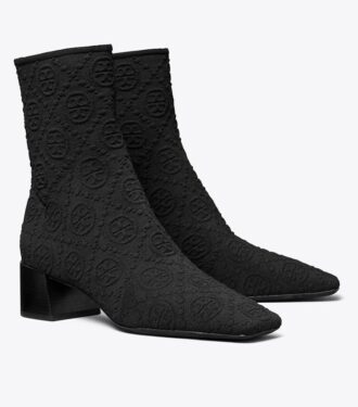 T Monogram Stretch-Stiefelette