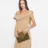 T Monogram Suede Envelope Chain Pouch T Monogram Suede Envelope Chain Pouch