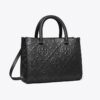 T Monogram Top-Handle Embossed Tote T Monogram Top-Handle Embossed Tote