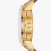 T Monogram Tory Uhr, Marineblau/Goldfarbener Edelstahl, 37 x 37 mm T Monogram Tory Uhr, Marineblau/Goldfarbener Edelstahl, 37 x 37 mm