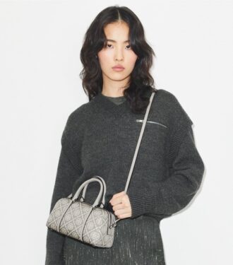 T Monogram Utility Mini Barrel Bag