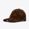 T Monogram Velvet Baseball Cap T Monogram Velvet Baseball Cap