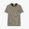 T-Shirt mit gesticktem Logo T-Shirt mit gesticktem Logo