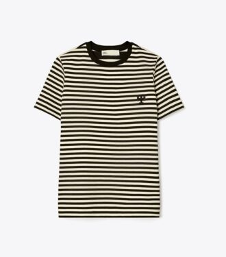 T-Shirt mit gesticktem Logo