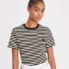 T-Shirt mit gesticktem Logo T-Shirt mit gesticktem Logo
