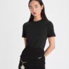 T-Shirt mit gesticktem Logo T-Shirt mit gesticktem Logo